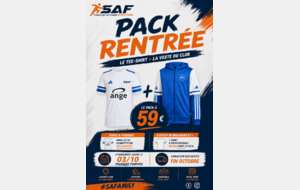 Pack rentrée (veste + tshirt)