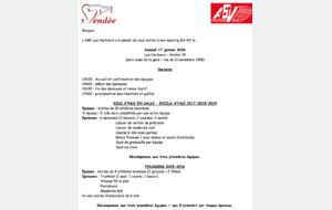 Compétition EVEIL POUSSIN