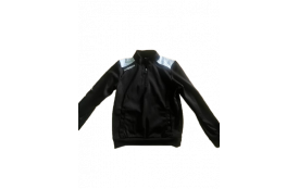 Sweat sans capuche noir Kappa