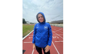 K-way à capuche bleu Nike 