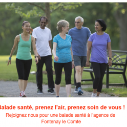 Balade santé, prenez l'air, prenez soin de vous - Fontenay Le Comte