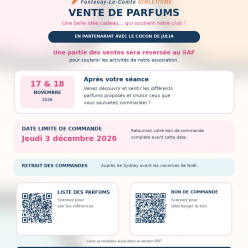 Vente de parfums