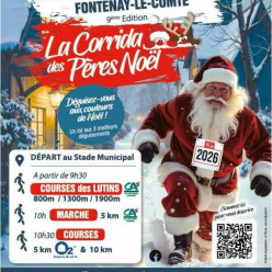 Corrida des pères Noël